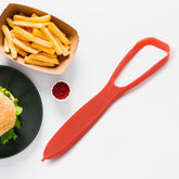 Plastic Tongue Cleaner For Kids Adults Tongue Scraper For Bad Breath Maintain Oral Hygiene For Daily Use For Fresh Breath Bacteria Removal Improved Taste Plastic With Handle Tongue Cleaner (1 Pc )