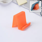 Durable Plastic Mobile Phone Stand With Angled Support (1 Pc Mix Color)