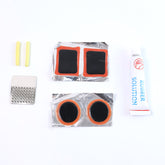Bicycle Tire Repair Kit Puncture Repair Set With Adhesive Portable Tools