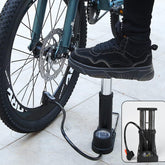 0533 Portable Mini Bike Pumpcycle Pump Foot Activated With Gauge Floor Bicycle Pump Cycle Pump
