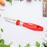 Multipurpose 2-in-1 Stainless Steel Knife Peeler (1 Pc)