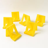 Adjustable Foldable Plastic Mobile Phone Stand (6 Pc Mix Color)