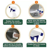 0310 Kitchen Cleaner Spray Oil Grease Stain Remover Stove Chimney Cleaner Spray Non-flammable Nontoxic Magic Degreaser Spray For Kitchen Gas Stove Cleaning Spray (Approx 500ml)