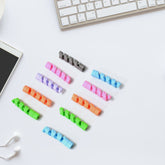 12722 Spiral Charger Cable Protector Data Cable Saver Charging Cords Protective For All Universal Earphone Cable Cover (Pack Of 10)