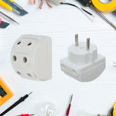 5-way 2 Pin Multi-plug Socket Converter (1 Pc)