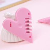 Heart Shape Plastic Hair Cutting Scissors (1 Pc With Card Packing)