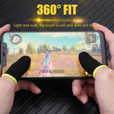 7391 Thumb Finger Sleeve For Mobile Game Pubgcodfreefire (1pair Only)