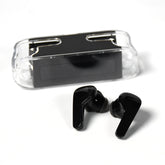 6705 Earphones With Touch Control Black Bluetooth M12 Max Wireless Technology Stereo Sound Made With High-end Material