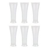 Supermom Plastic Faluda Matt Glass Set (300ml 6 Pc)