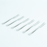 Apex 6 In 1 Stainless Steel Fruit Fork (1 Set)