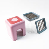 Apex Heavy Duty Potato Chipser Vegetable Chopper With Dual Blade Set