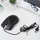 Computer Laptop Wired Optical Mouse X2 (1 Pc)