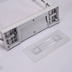 7660 Wall Mounted Foldable Wash Basin Storage Rack Shelf Holder Self Adhesive With Sticker