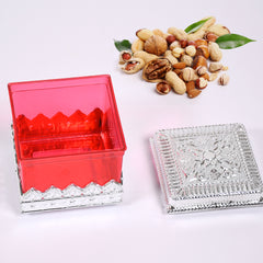 7129 Ruby Dryfruit Storage Container  Attractive Design Box For Home  Gifting  Kitchen Use